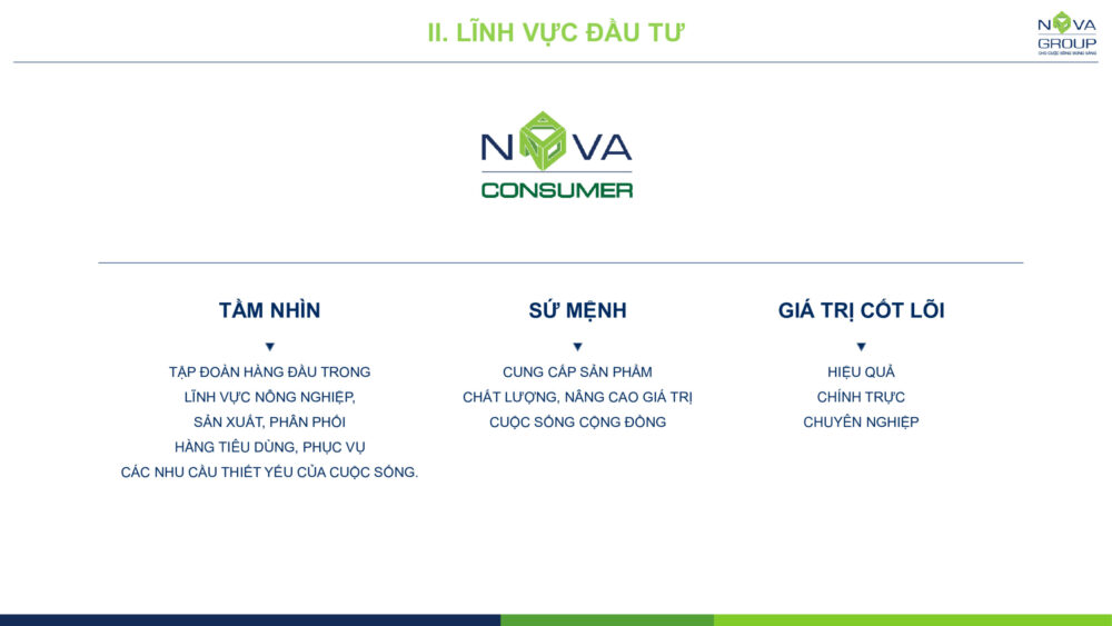 Giới thiệu Nova consumer Group