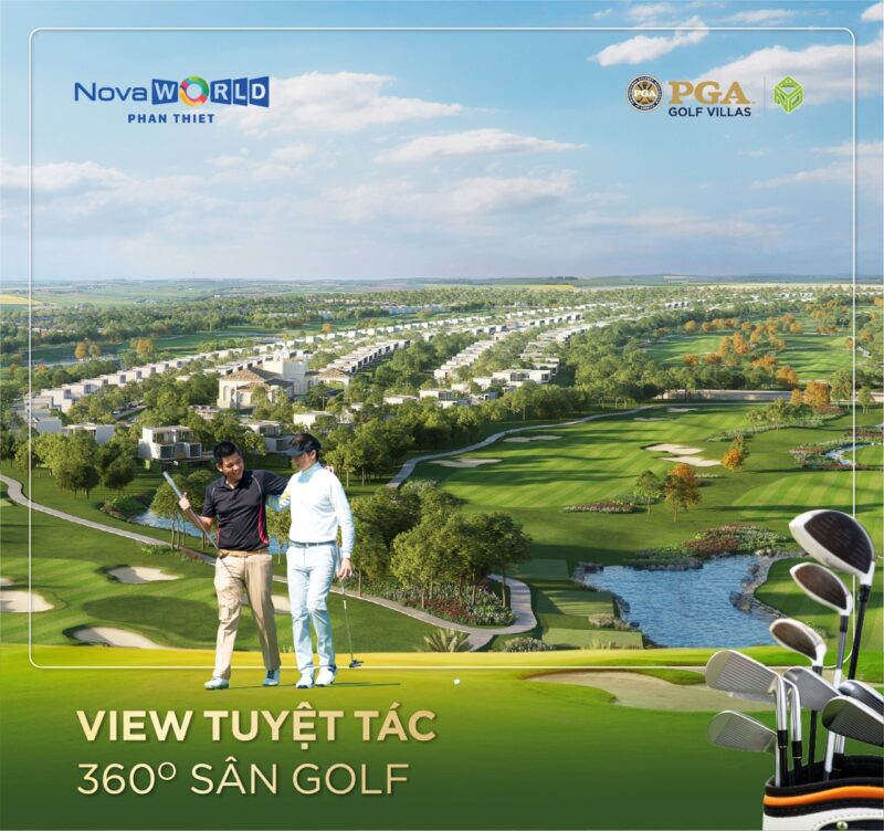 villas golf view tuyệt tác 360