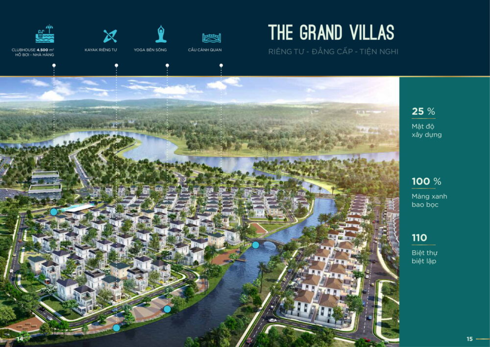chuyển nhượng Aqua City khu The Grand Villas – Ever Green 1